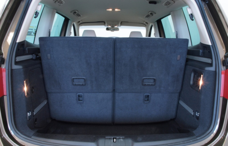 Seat Alhambra 2009 багажник