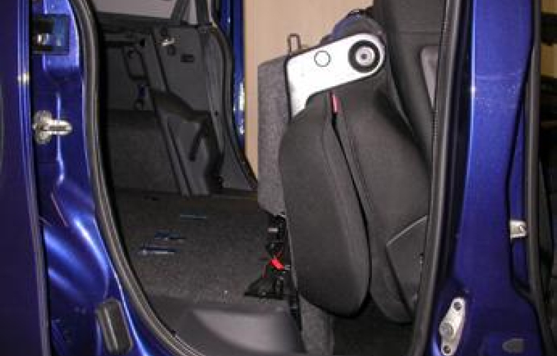 Seats folded