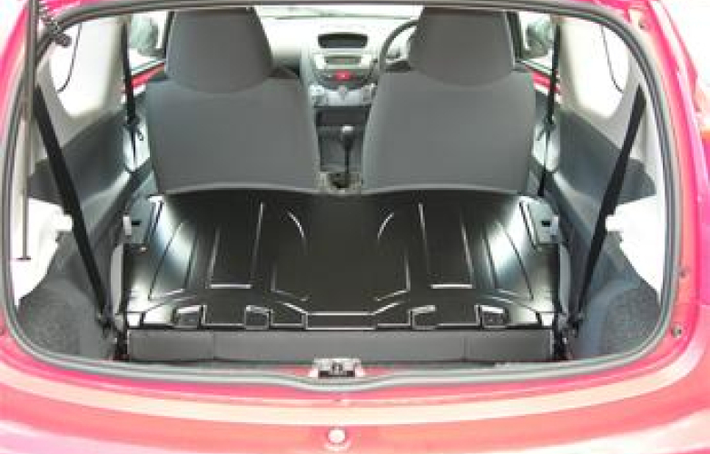 Peugeot 107 Trunk Space