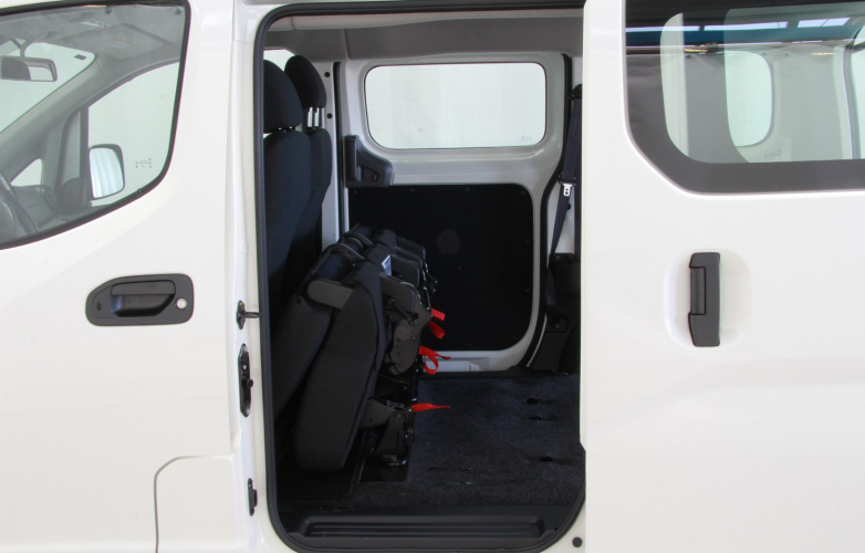 Seats folded