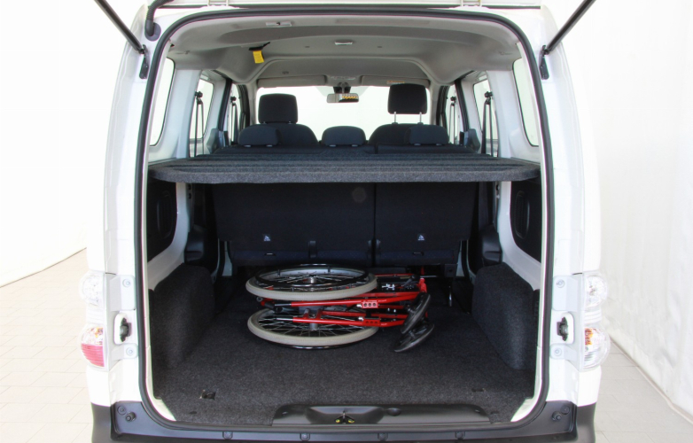 Wheelchair in boot
