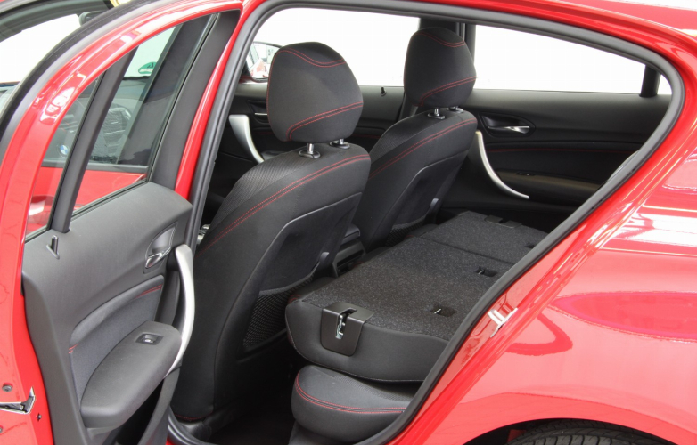 Seats folded