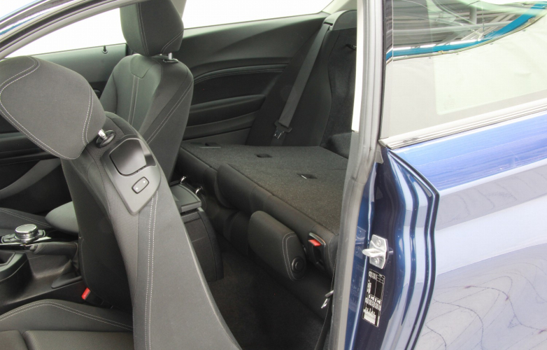 Seats folded