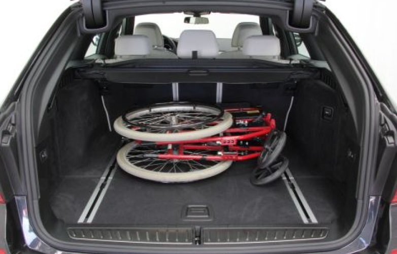 Wheelchair in boot