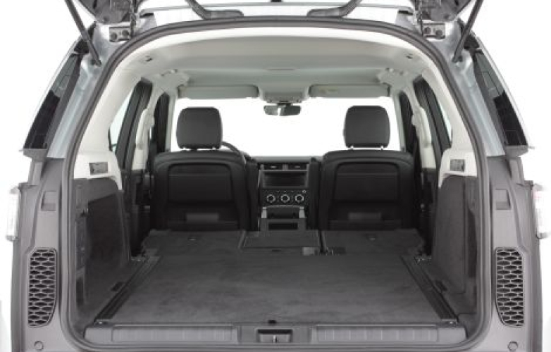 Boot with seats removed