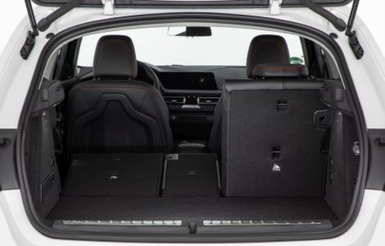 Boot with seats removed