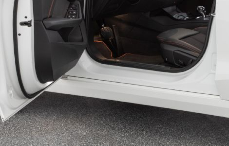Driver side - footwell