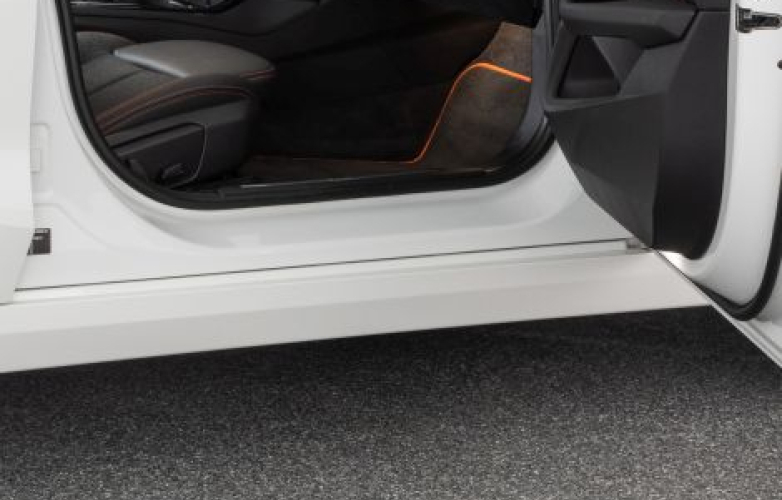 Passenger side - footwell