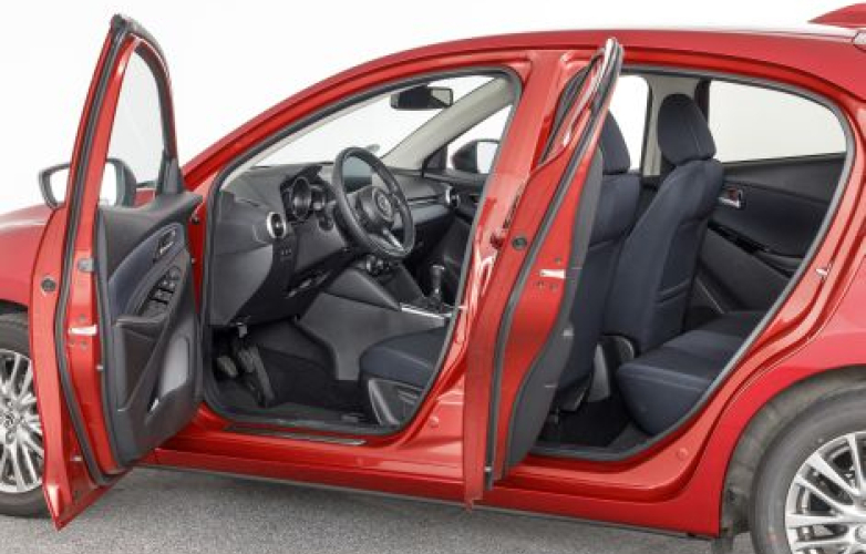 Boot with roof down