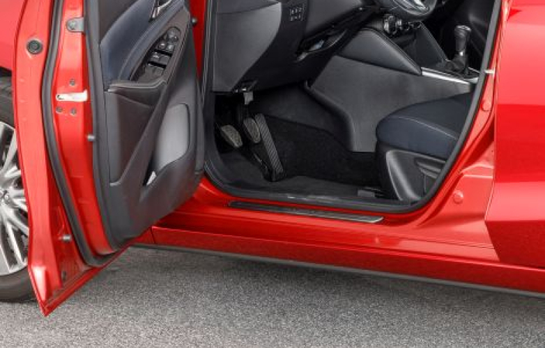 Driver side - footwell