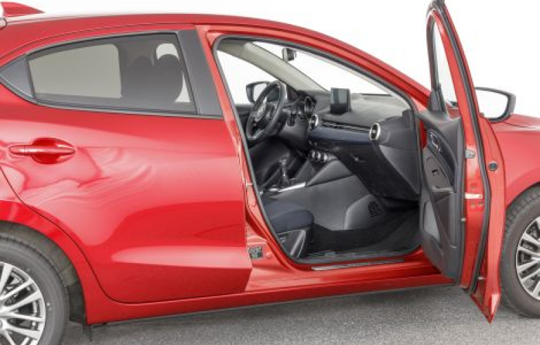 Passenger side - door opening
