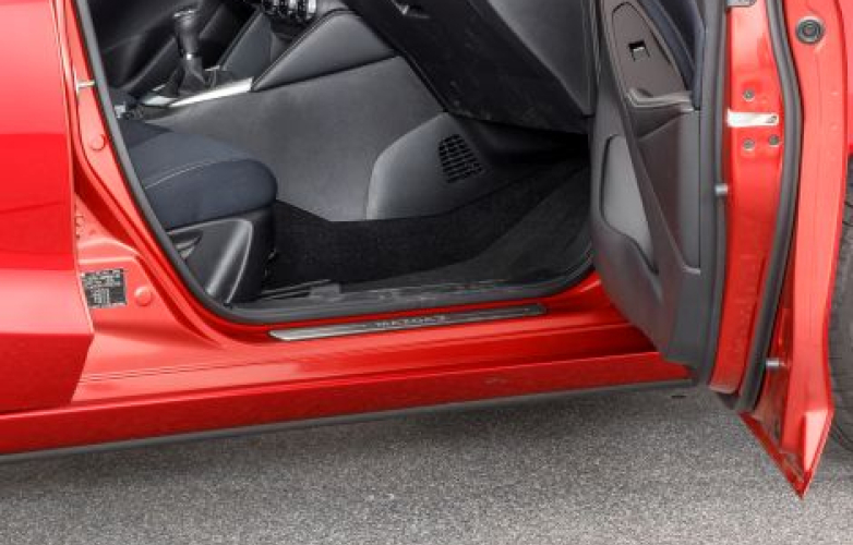 Passenger side - footwell