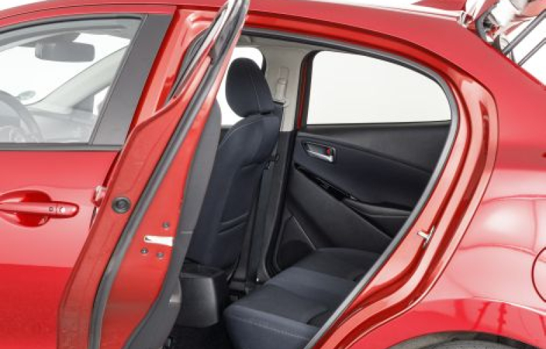Rear passenger door