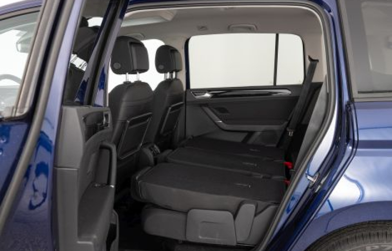 Seats folded