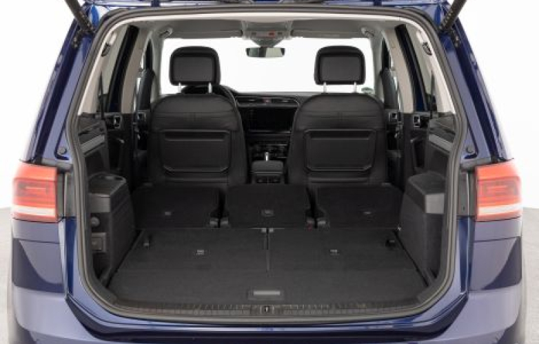 Boot with seats removed