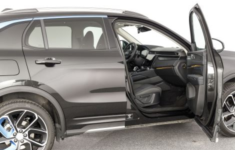 Passenger side - door opening