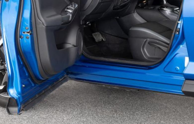 Driver side - footwell