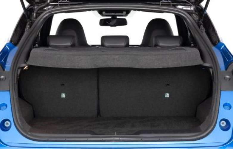 Boot with shelf down