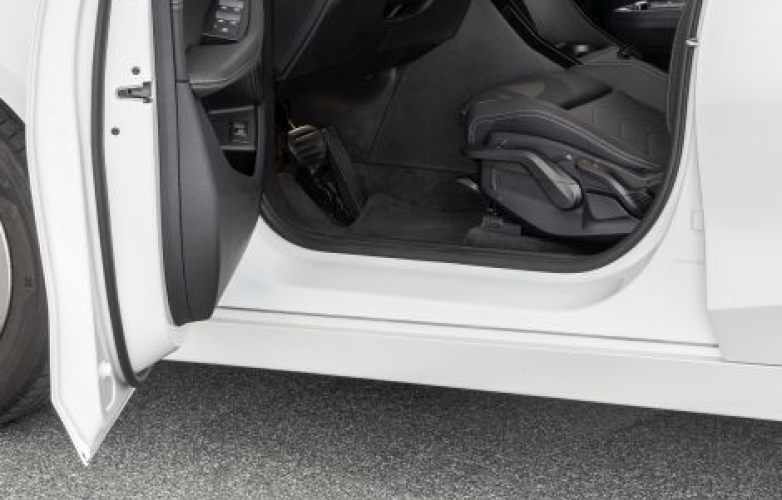 Driver side - footwell