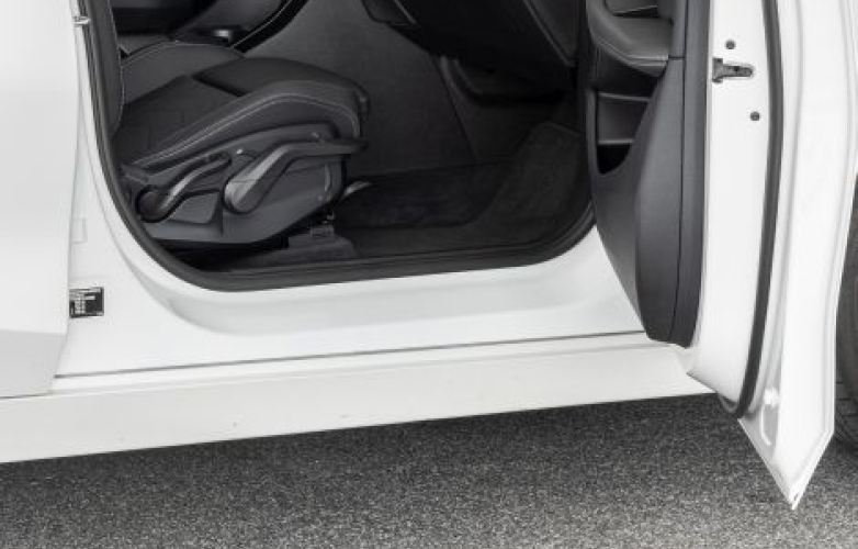 Passenger side - footwell