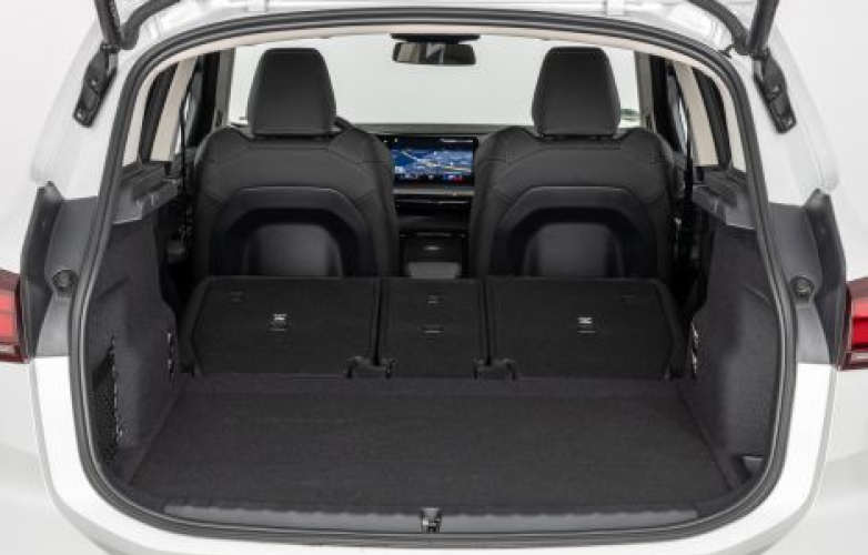Boot with seats removed