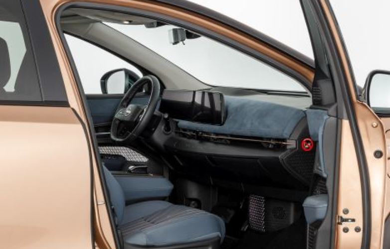 Passenger side - dashboard