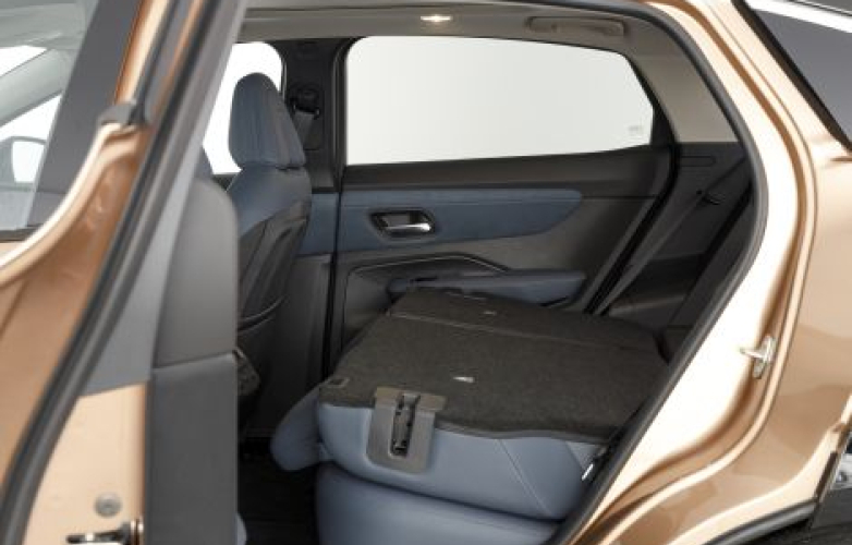 Seats folded