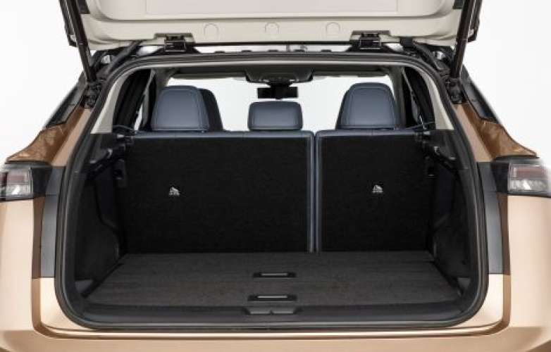 Boot with seats removed