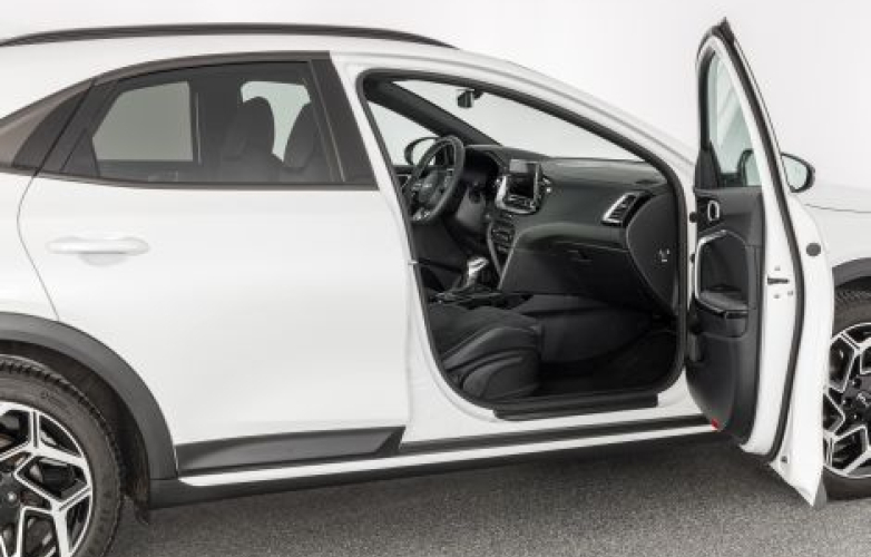 Passenger side - door opening