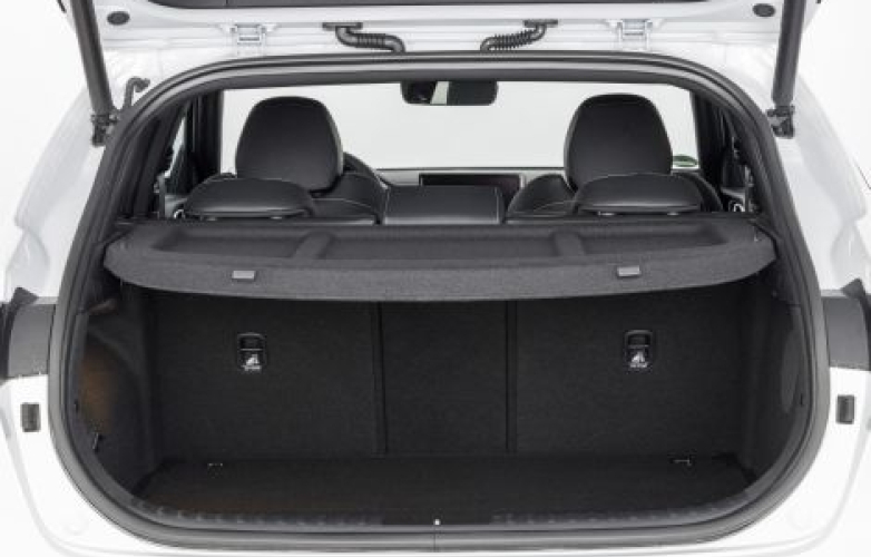 Boot with shelf down