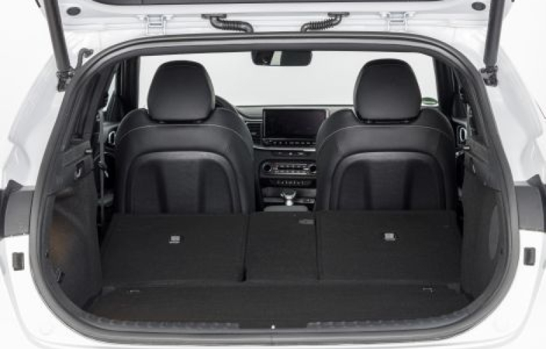 Boot with seats removed