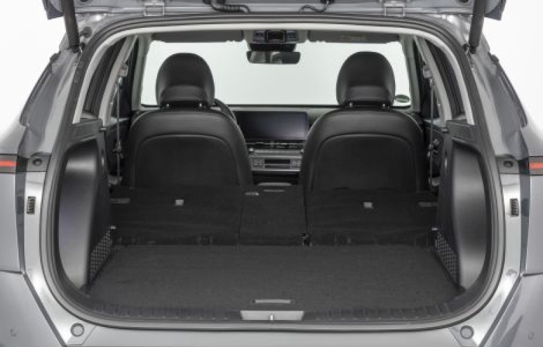 Boot with seats removed