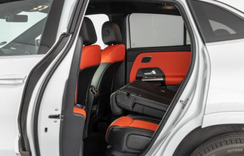Seats folded