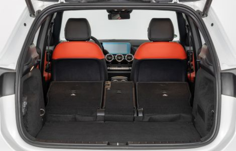 Boot with seats removed