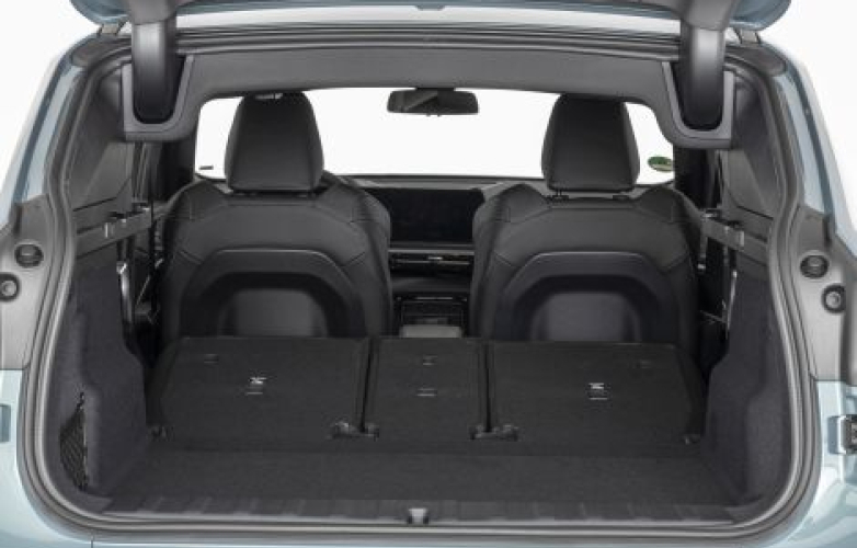 Boot with seats removed