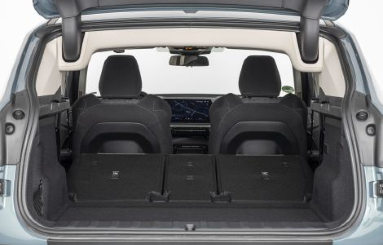 Boot with seats removed