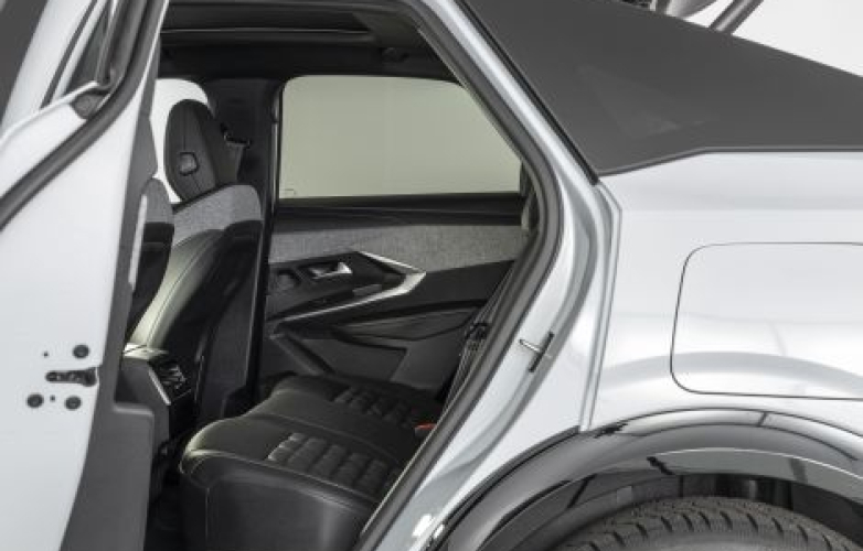 Rear passenger door