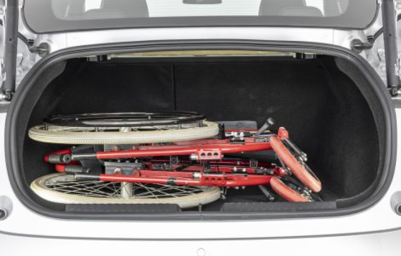 Wheelchair in boot