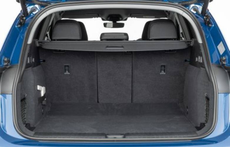 Boot with shelf down