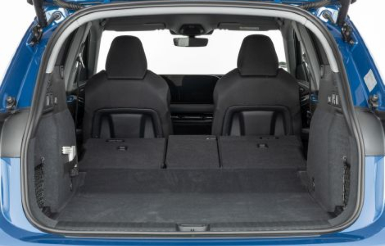 Boot with seats removed