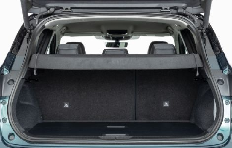 Boot with shelf down