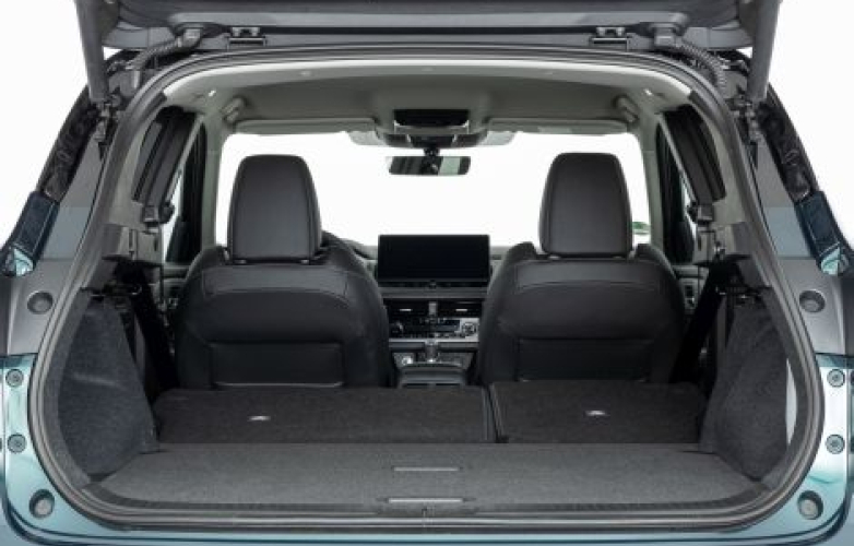 Boot with seats removed