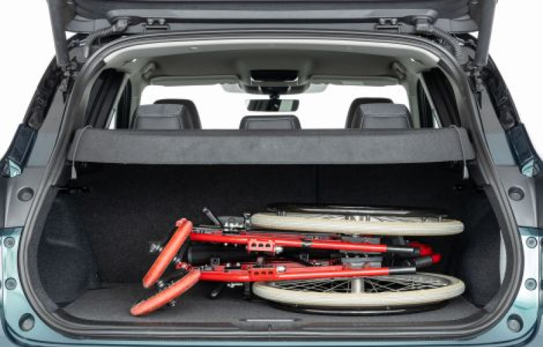 Wheelchair in boot