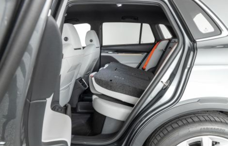Seats folded