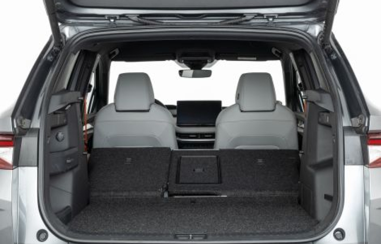 Boot with seats removed