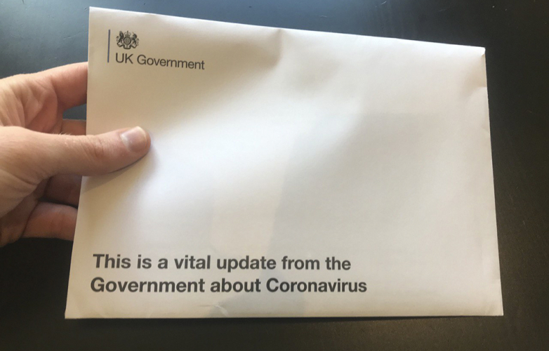 Letter from the government about COVID-19 restrictions