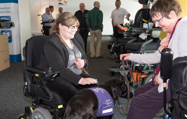 Getting assessed for a powered wheelchair RiDC